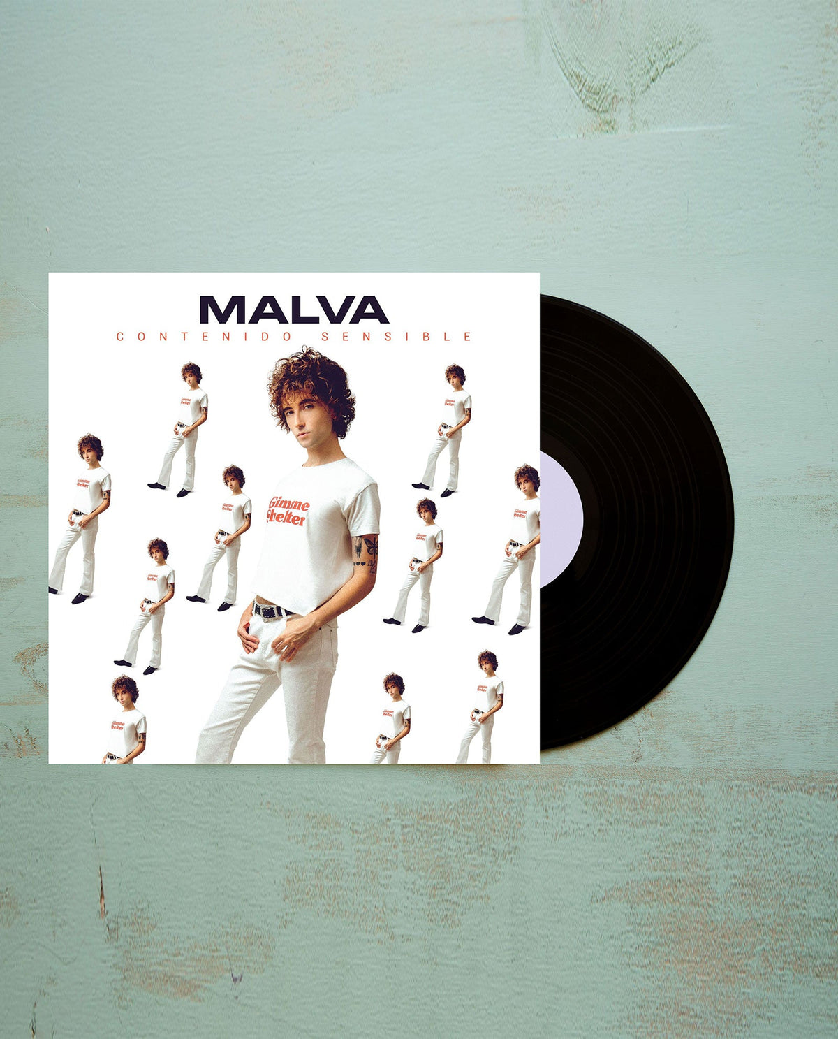 Malva - LP Vinilo "Contenido Sensible" - D2fy · Rocktud - Metales Preciosos