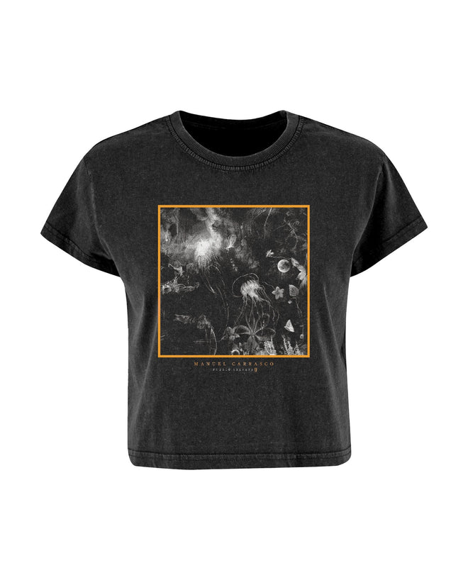 Manuel Carrasco - Camiseta Cropped Vintage "Medusas" - D2fy · Rocktud - Manuel Carrasco