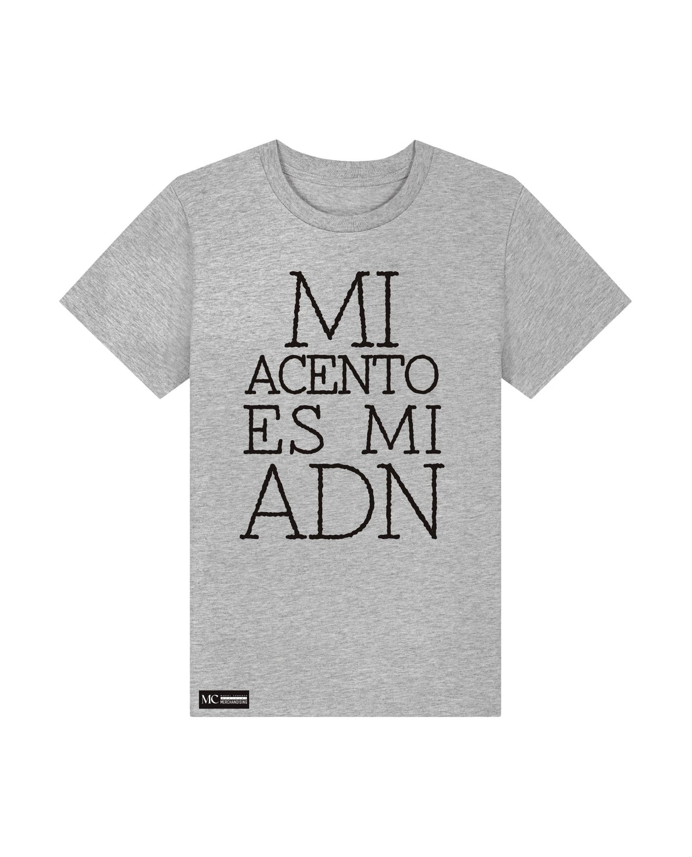 Manuel Carrasco - Camiseta Niño "Mi Acento" Gris - D2fy - Direct To Fans - Manuel Carrasco