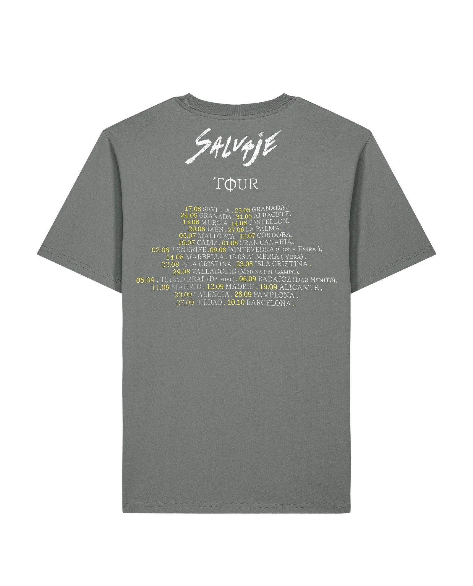 Manuel Carrasco - Camiseta Unisex "Gira" Gris - D2fy · Rocktud - Manuel Carrasco