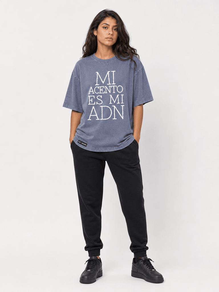 Manuel Carrasco - Camiseta Unisex "Mi Acento" Azul Vintage - D2fy - Direct To Fans - Manuel Carrasco