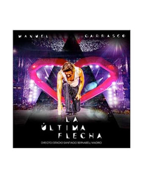 Manuel Carrasco - CD + DVD "La Última Flecha. Directo Estadio Santiago Bernabéu, Madrid" - D2fy · Rocktud - D2fy