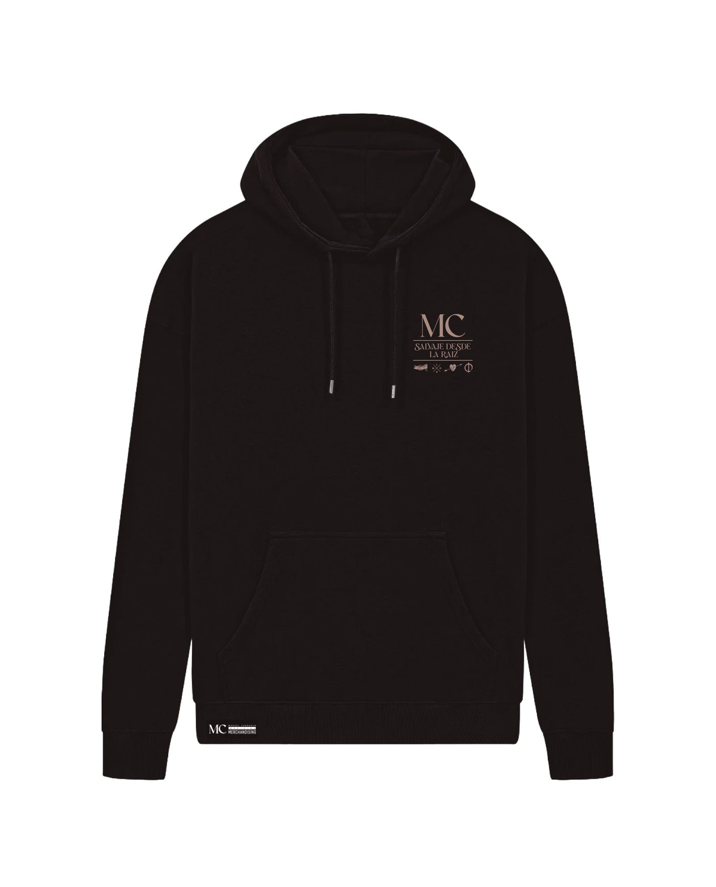 Manuel Carrasco - Sudadera Capucha Unisex "Salvaje desde la Raíz" Negra - D2fy - Direct To Fans - Manuel Carrasco