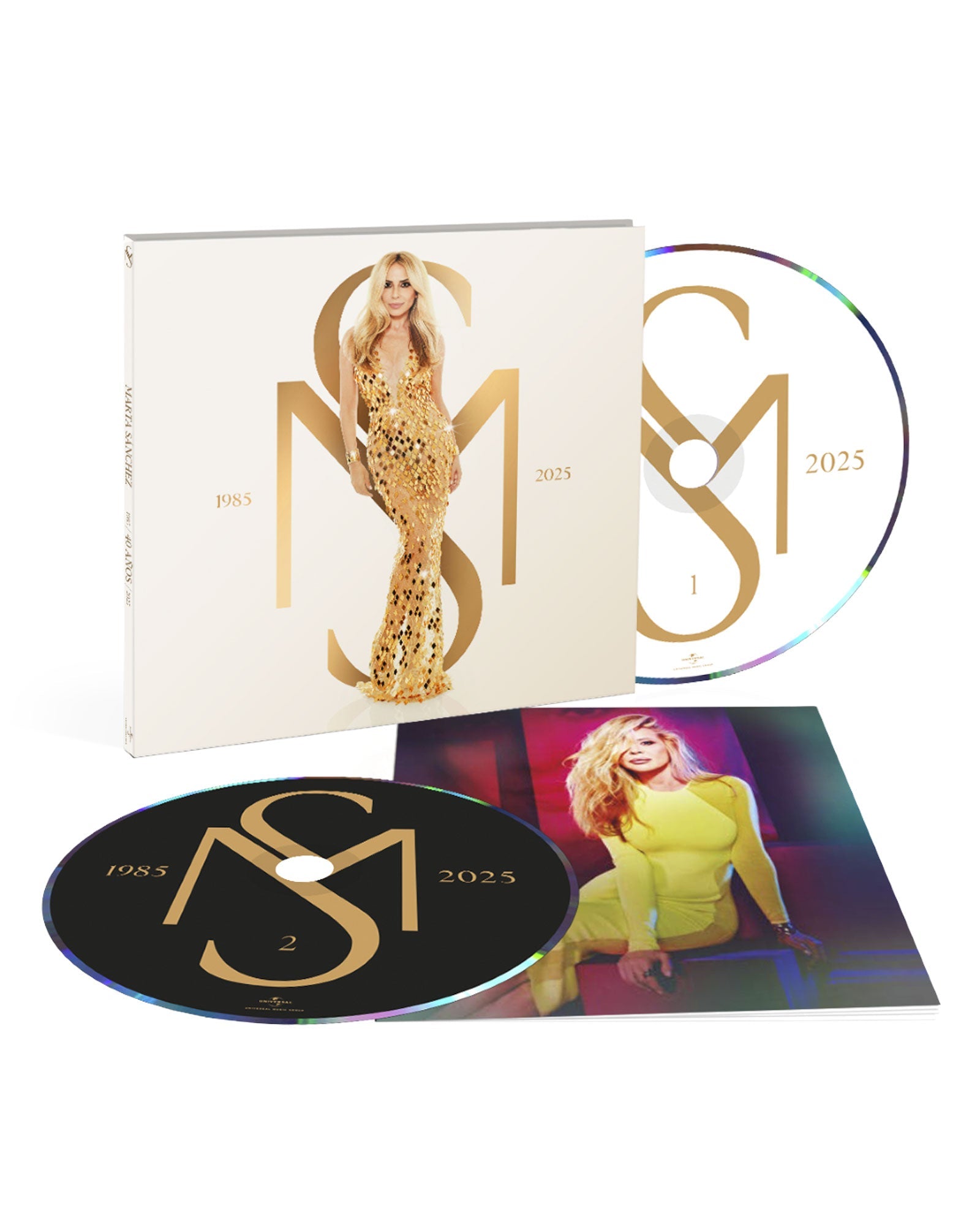 Marta Sánchez - 2CD "40 Años 1985 - 2025" - D2fy · Rocktud - Marta Sanchez