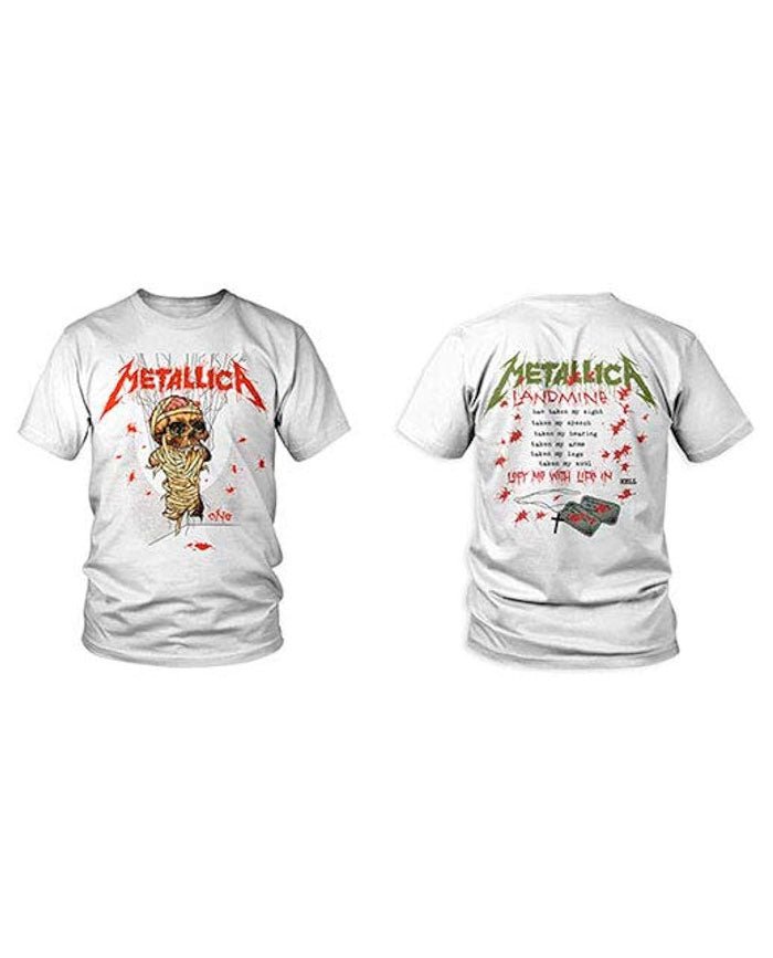 Metallica - Camiseta "One Landmine" Unisex - D2fy · Rocktud - Rocktud