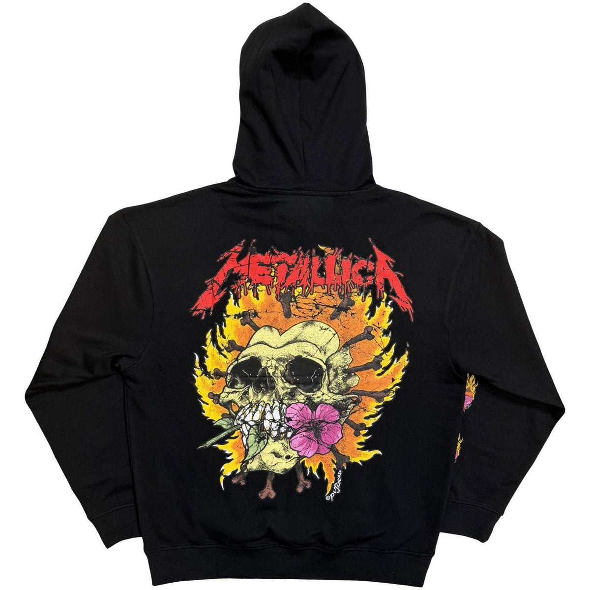 Metallica - Sudadera "Flower Skull" Unisex - D2fy - Direct To Fans - Metallica