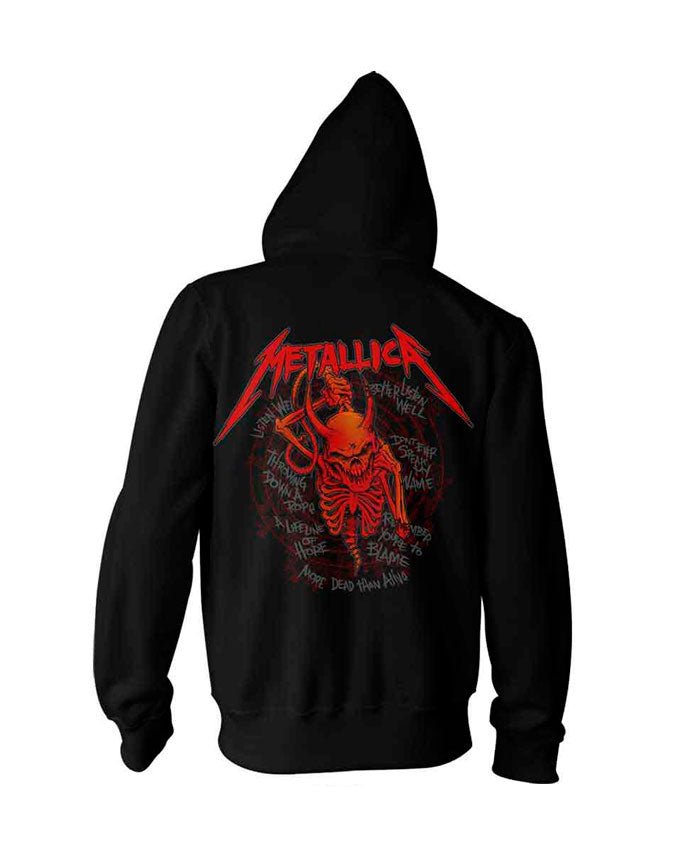 Metallica - Sudadera "Skull Screaming Red Logo" Unisex - D2fy · Rocktud - Rocktud