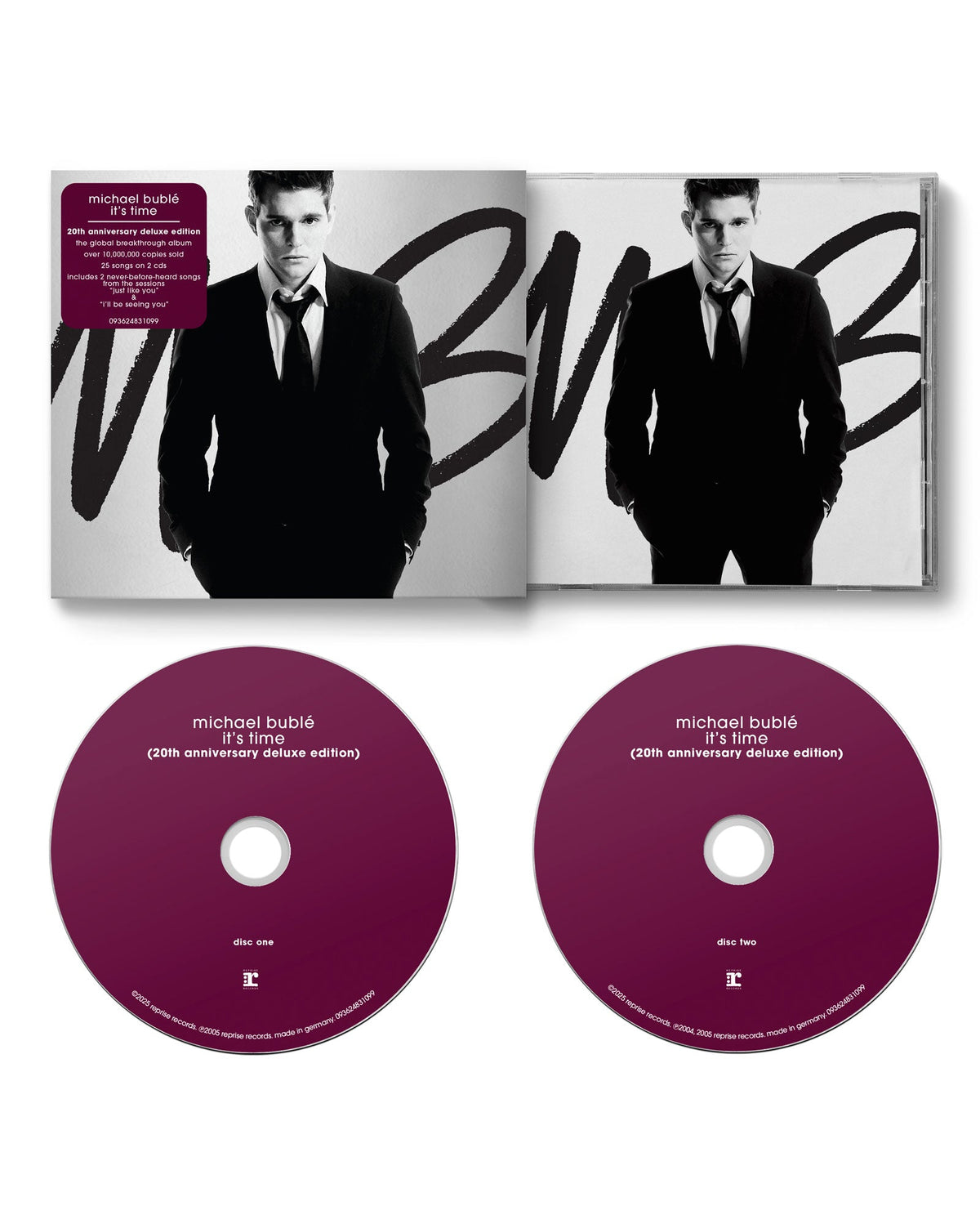 Michael Bublé - 2CD "It´s time (20th anniversary Deluxe edition)" - D2fy · Rocktud - D2fy