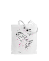 Miren - Tote Bag "Ojos" Blanca - D2fy · Rocktud - Miren