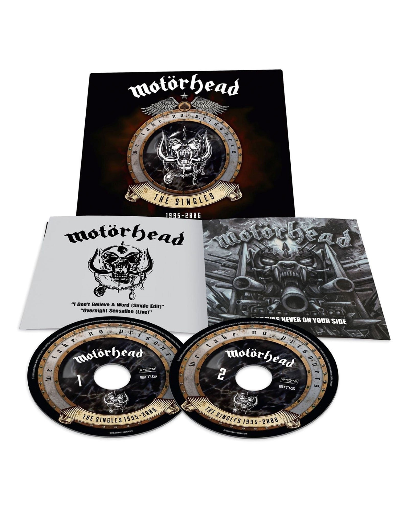 Motörhead - 2CD "We Take No Prisoners: The Singles 1995 - 2006" - D2fy · Rocktud - Rocktud