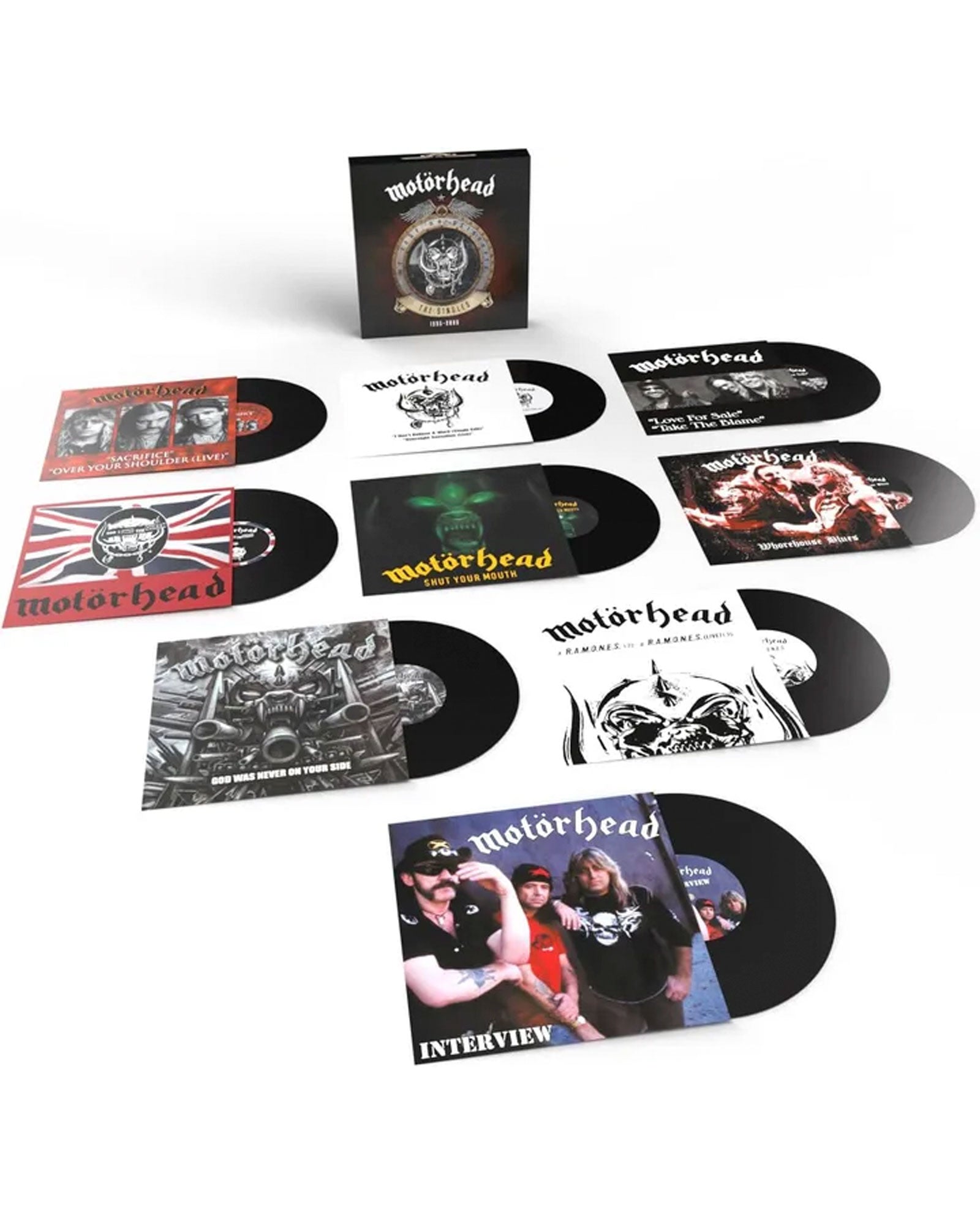 Motörhead - Box 9LP Vinilo "We Take No Prisoners: The Singles 1995 - 2006" - D2fy · Rocktud - Rocktud