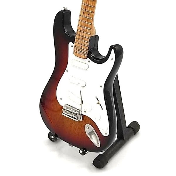 Music Legends - N154 Mini Guitarra de Colección Sunburst con Golpeador Blanco (Años 60) - Inspirada en Jimi Hendrix - D2fy - Direct To Fans - Music Legends