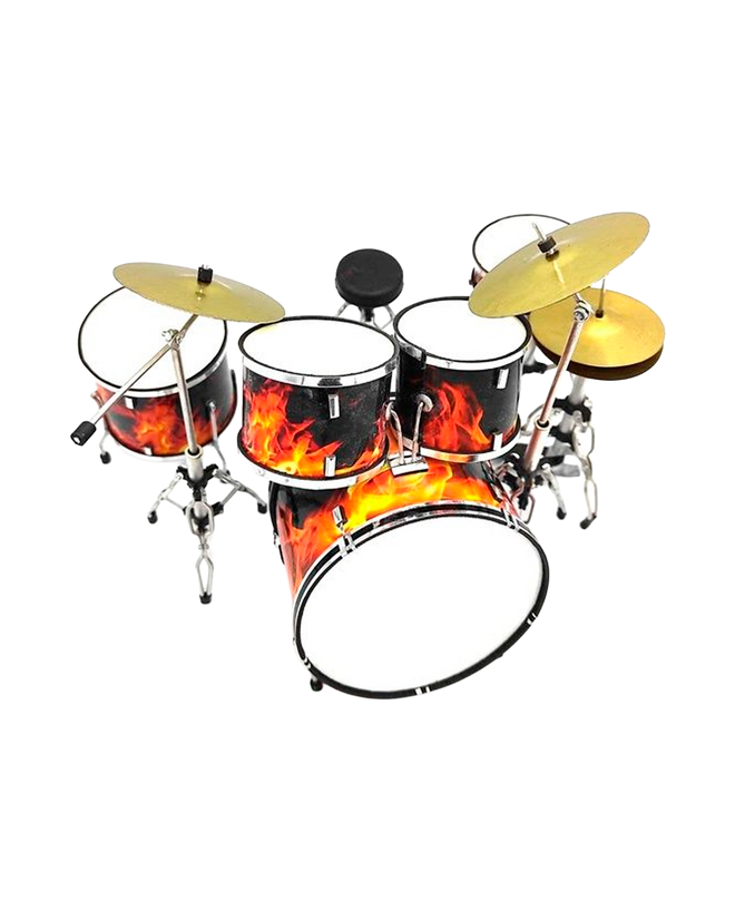 Music Legends - N206 Mini Batería Artesanal de Colección - D2fy - Direct To Fans - D2fy