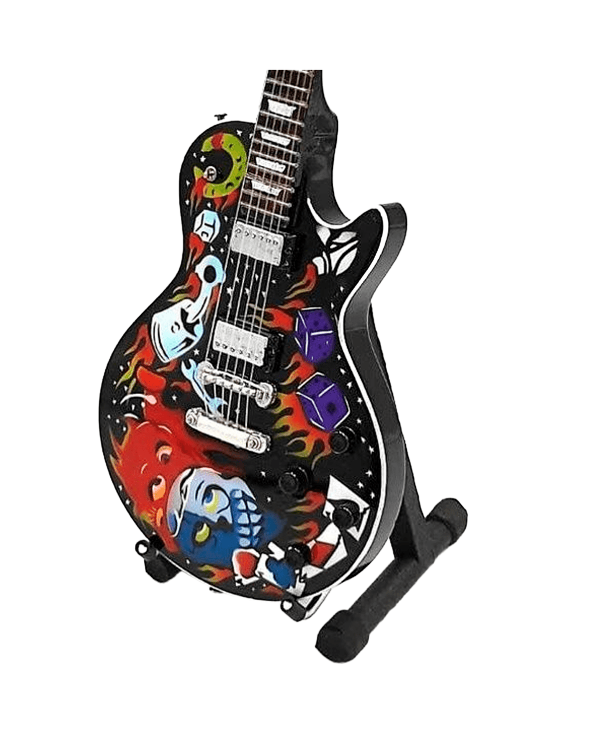 Music Legends - N3094 Mini Guitarra Artesanal de Colección (Años 80) - D2fy - Direct To Fans - D2fy