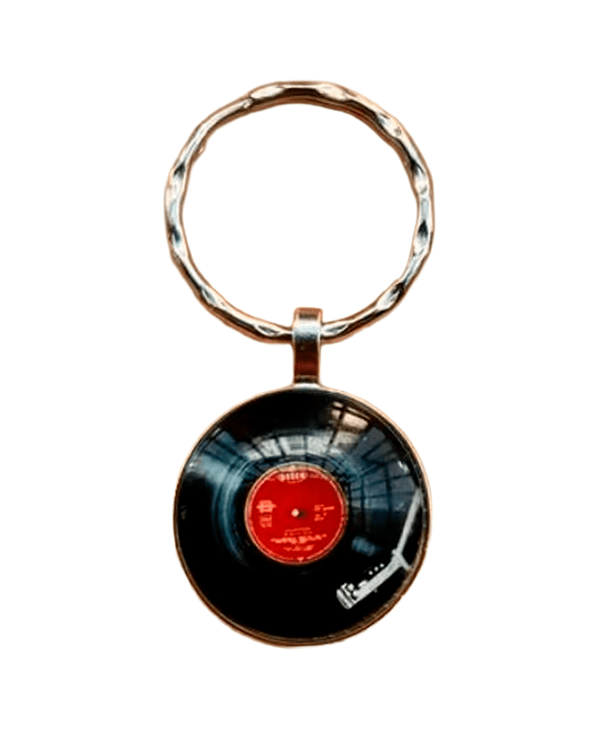 Music Legends - N38 Llavero metálico Vinyl Recorder - D2fy - Direct To Fans - D2fy