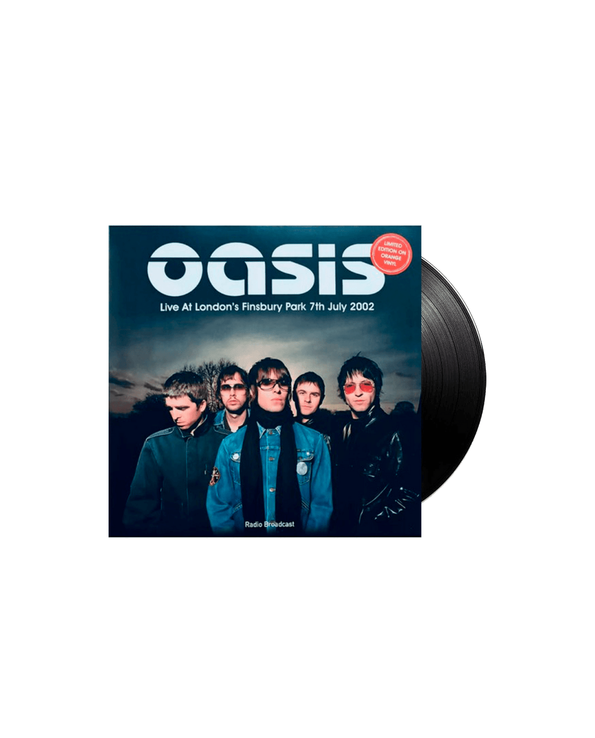 Oasis - LP Vinilo "Live at London's Finsbury Park 7th July 2002 - Radio Broadcast" - D2fy - Direct To Fans - D2fy