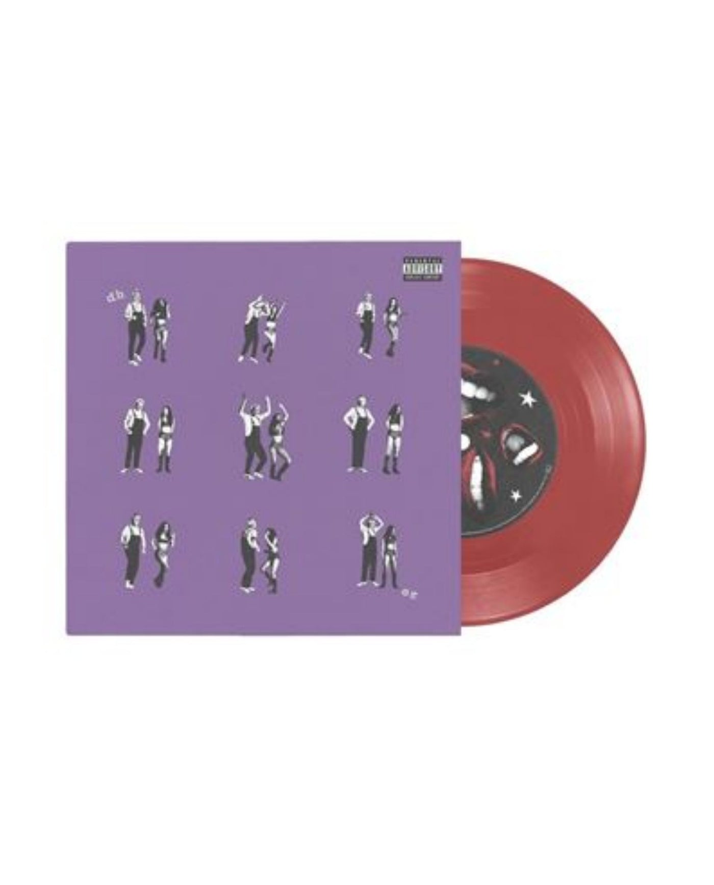 Olivia Rodrigo - LP Vinilo 7´´ Rojo Transparente "Burning Down the House"