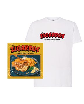 PACK CD Digipack Firmado + Camiseta - D2fy - Direct To Fans - Los Zigarros