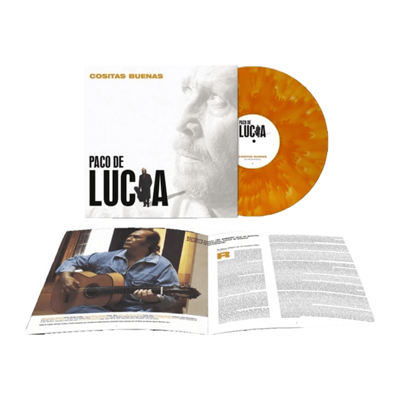 Paco de Lucía - LP Vinilo Naranja Fireplace Cloudy "Cositas Buenas" (Ed. 20º Aniversario) - D2fy - Direct To Fans - Paco de Lucia