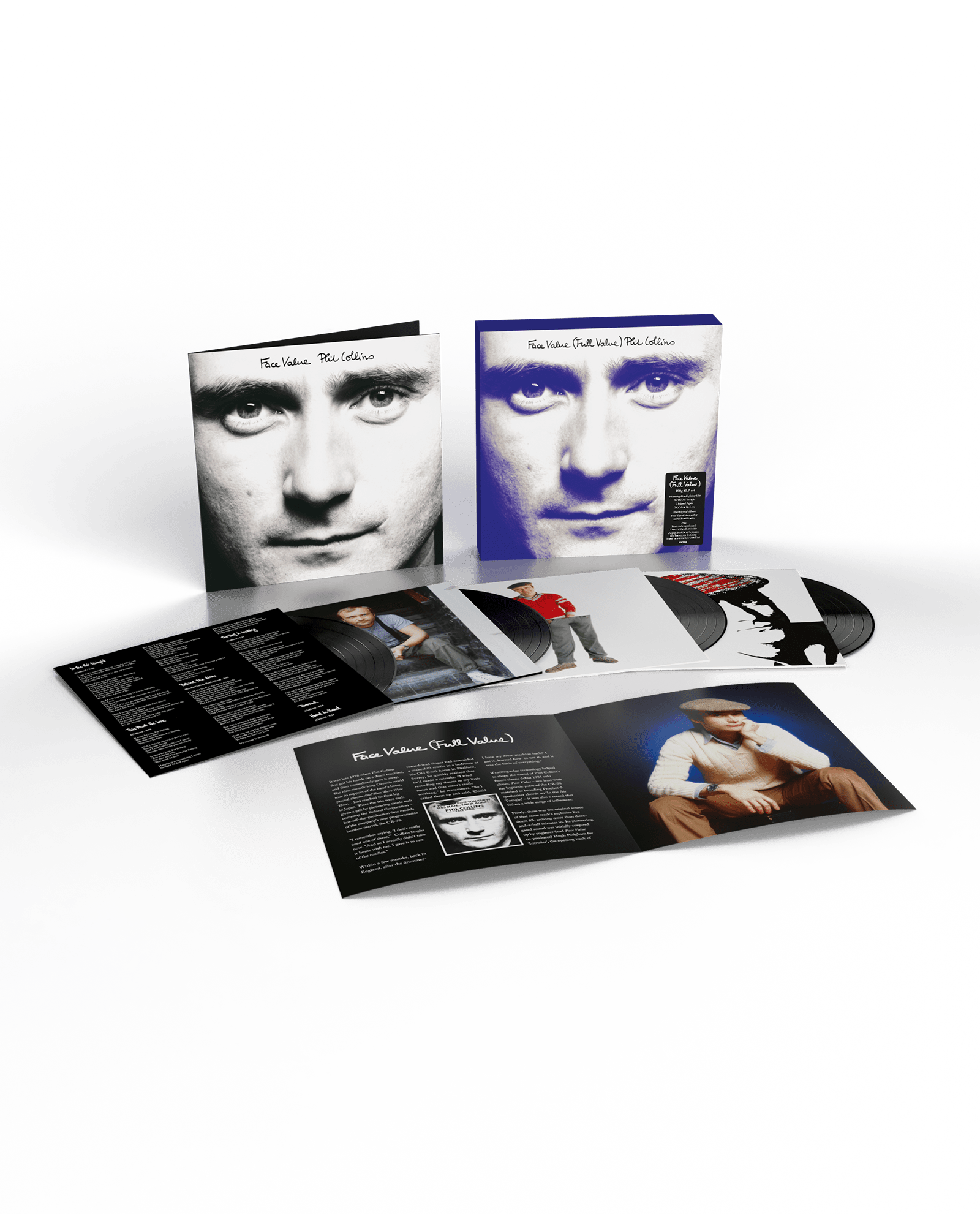 Phil Collins - 4LP Vinilo "Face Value (Full Value)" - D2fy - Direct To Fans - Phil Collins