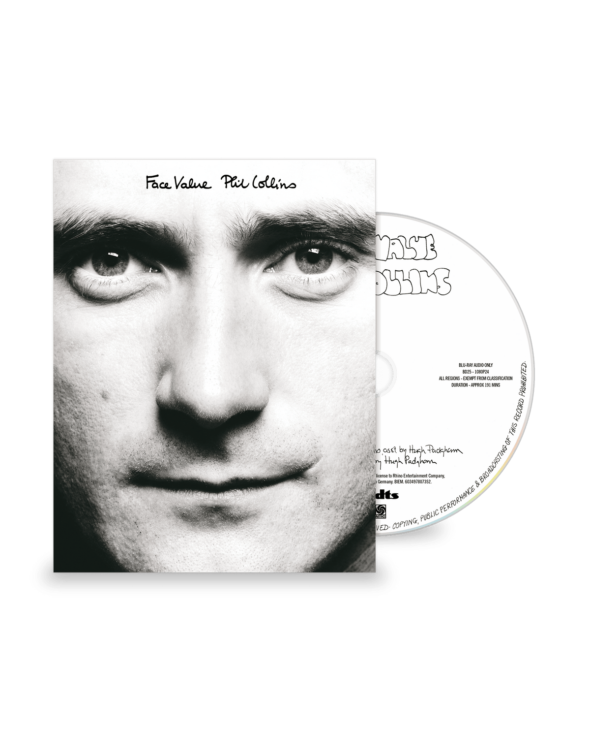 Phil Collins - Blu-Ray "Face Value (Full Value)" - D2fy - Direct To Fans - Phil Collins