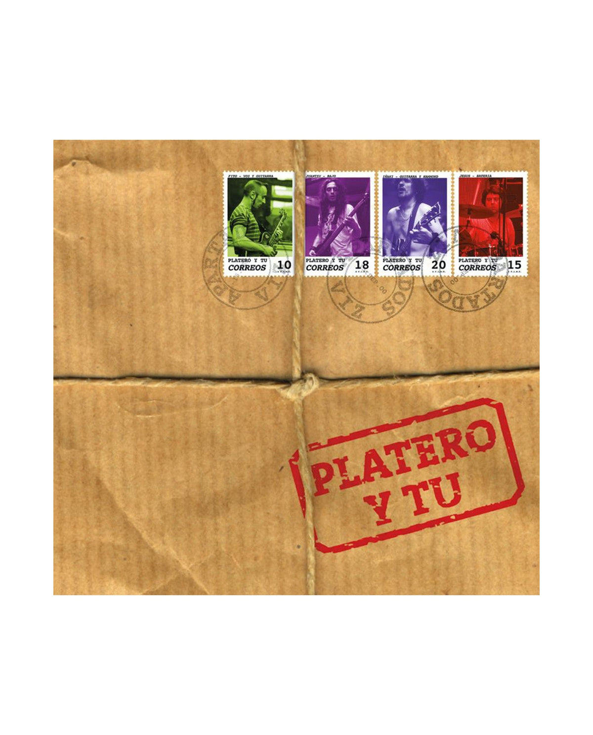 Platero y Tú - LP Vinilo "Correos" - D2fy · Rocktud - Quique González