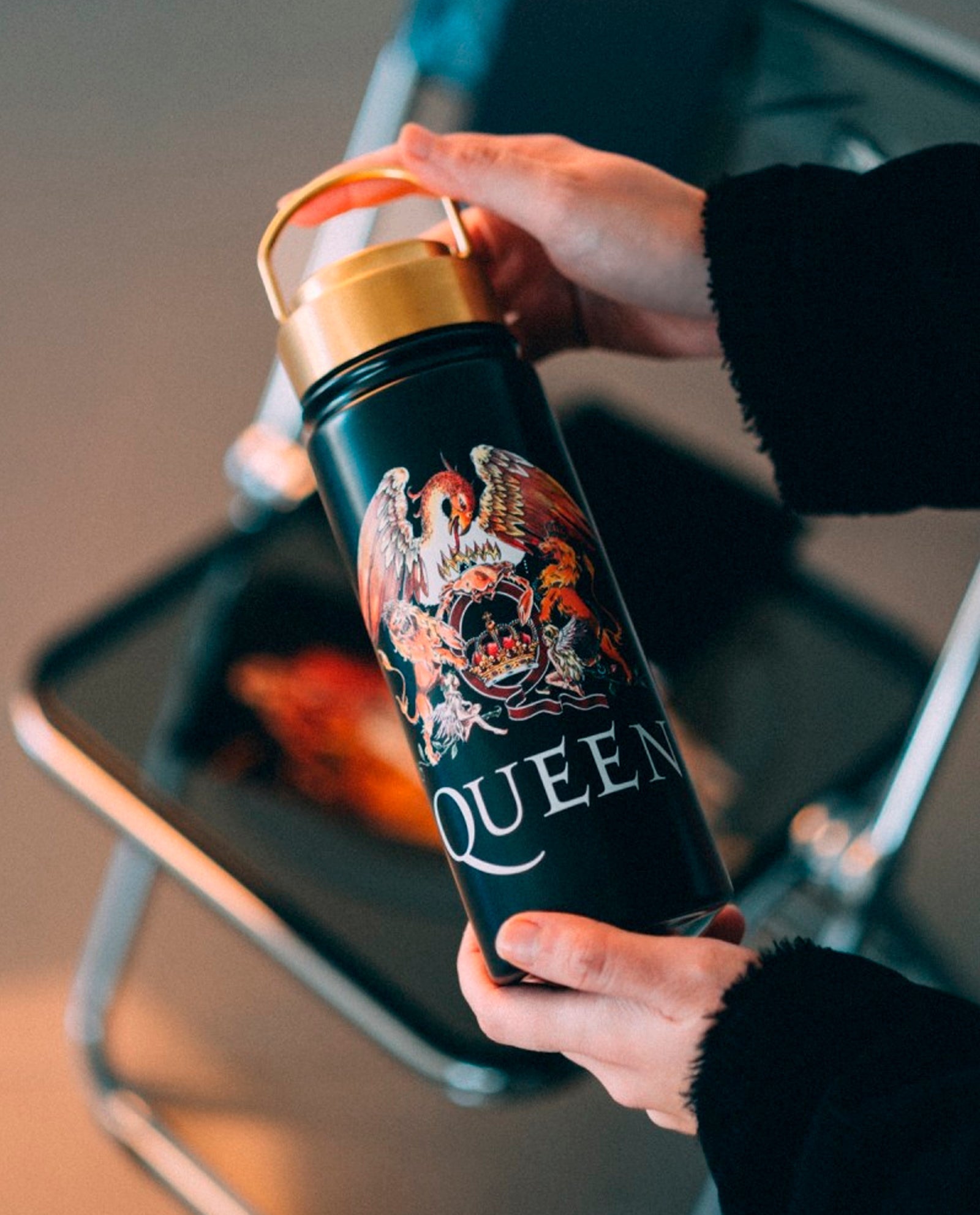 Queen - Botella Metálica Hot&Cold - D2fy · Rocktud - D2fy