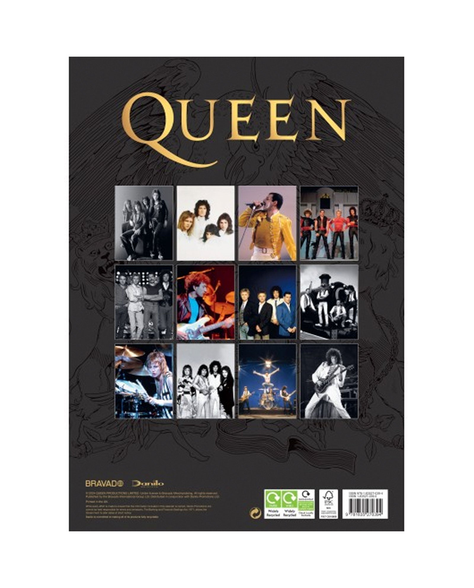 Queen - Calendario 2025 "Queen" - D2fy · Rocktud - Rocktud