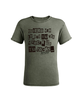 Ramoncín - Camiseta "Quiero" Unisex - D2fy · Rocktud - Ramoncin