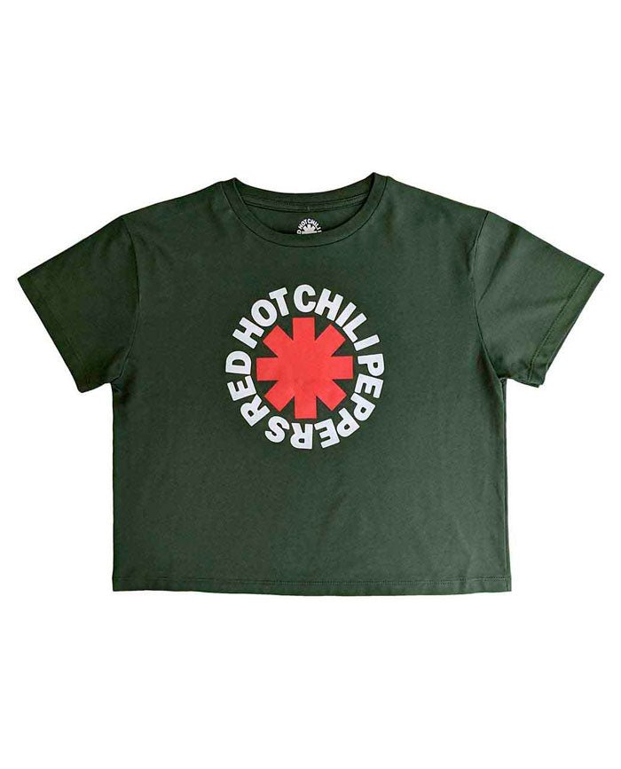 Red Hot Chili Peppers - Crop Top "Red Asterisk" - D2fy · Rocktud - Rocktud