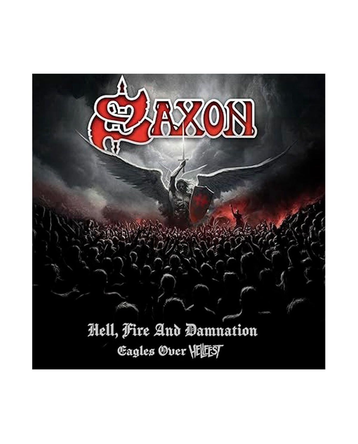 Saxon - 2CD "Hell, Fire and Dammnation - Eagles Over Hellfest"
