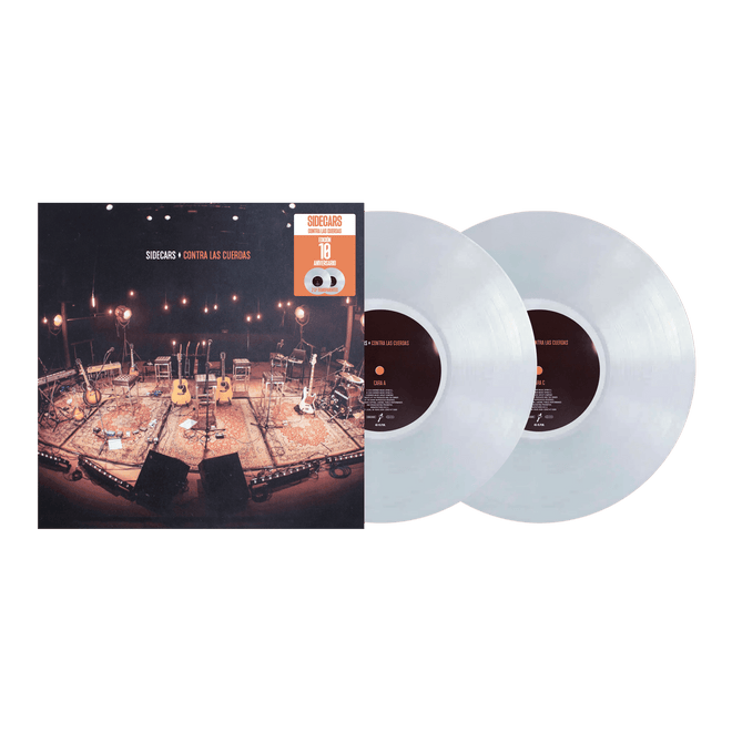 Sidecars - 2LP Vinilo Transparente "Contra las cuerdas (10 aniversario)" - D2fy - Direct To Fans - Sidecars