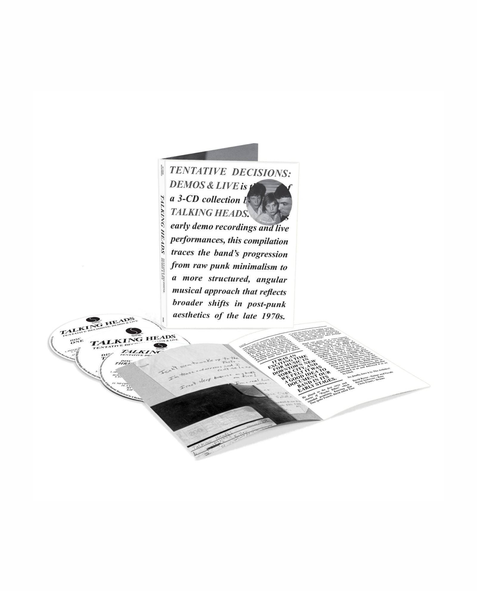 Talking Heads - 3CD "Tentative Decisions: Demos & Live" - D2fy · Rocktud - Rocktud
