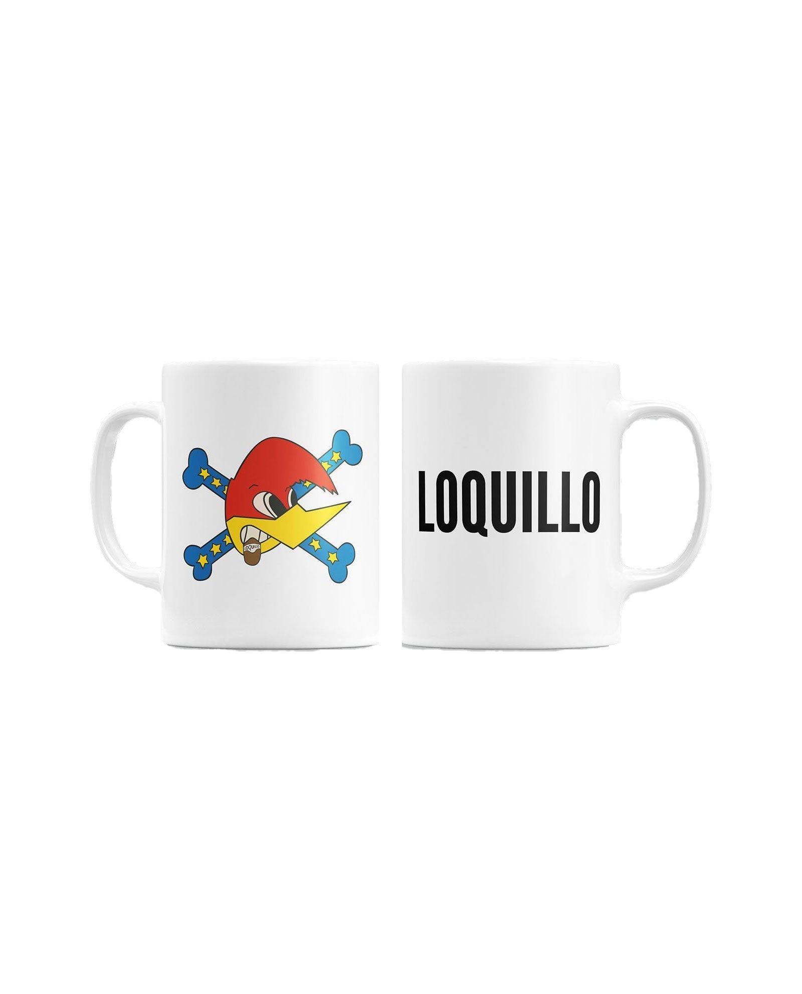 Loquillo - Taza Blanca "Logo"