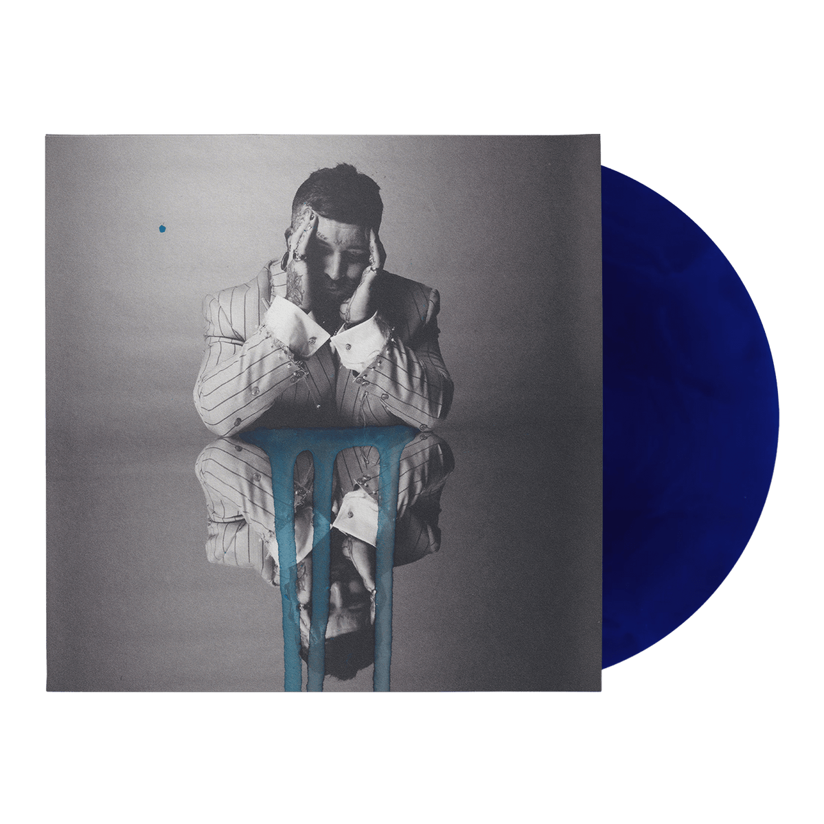 Teddy Swims - LP Vinilo Azul Ultramarino "UGLY" - D2fy - Direct To Fans - Teddy Swims