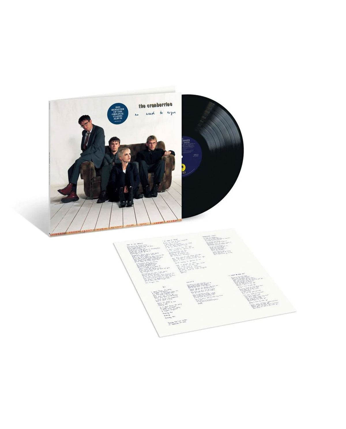 The Cranberries - LP Vinilo "No Need To Argue 30th Anniversary" - D2fy · Rocktud - Rocktud