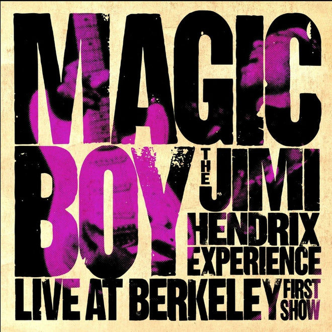 The Jimi Hendrix Experience - CD "Magic Boy: Live at Berkeley (First Show)" - D2fy - Direct To Fans - Jimi Hendrix