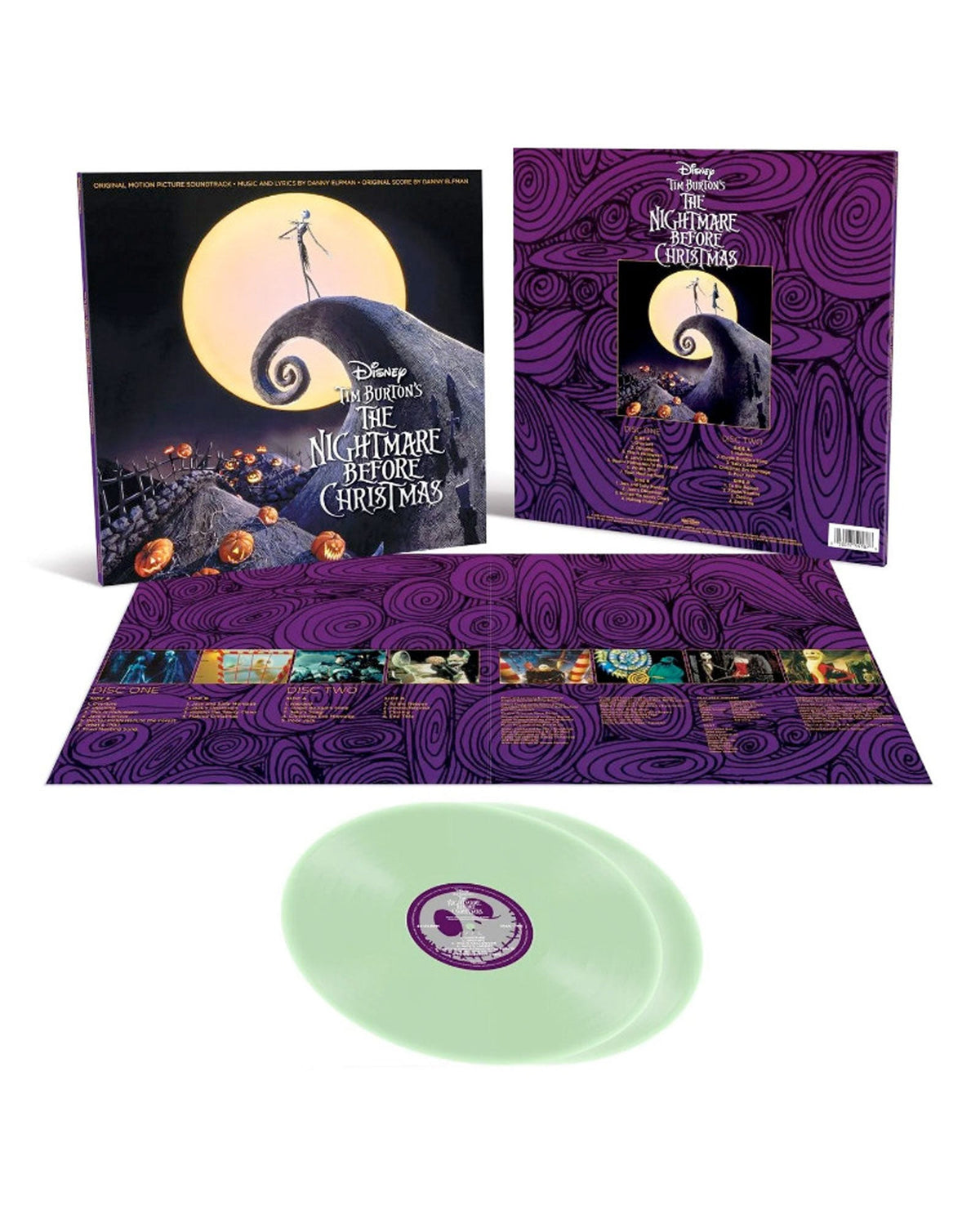The Nightmare Before Christmas - 2LP Vinilo BSO "The Nightmare Before Christmas" - D2fy · Rocktud - D2fy