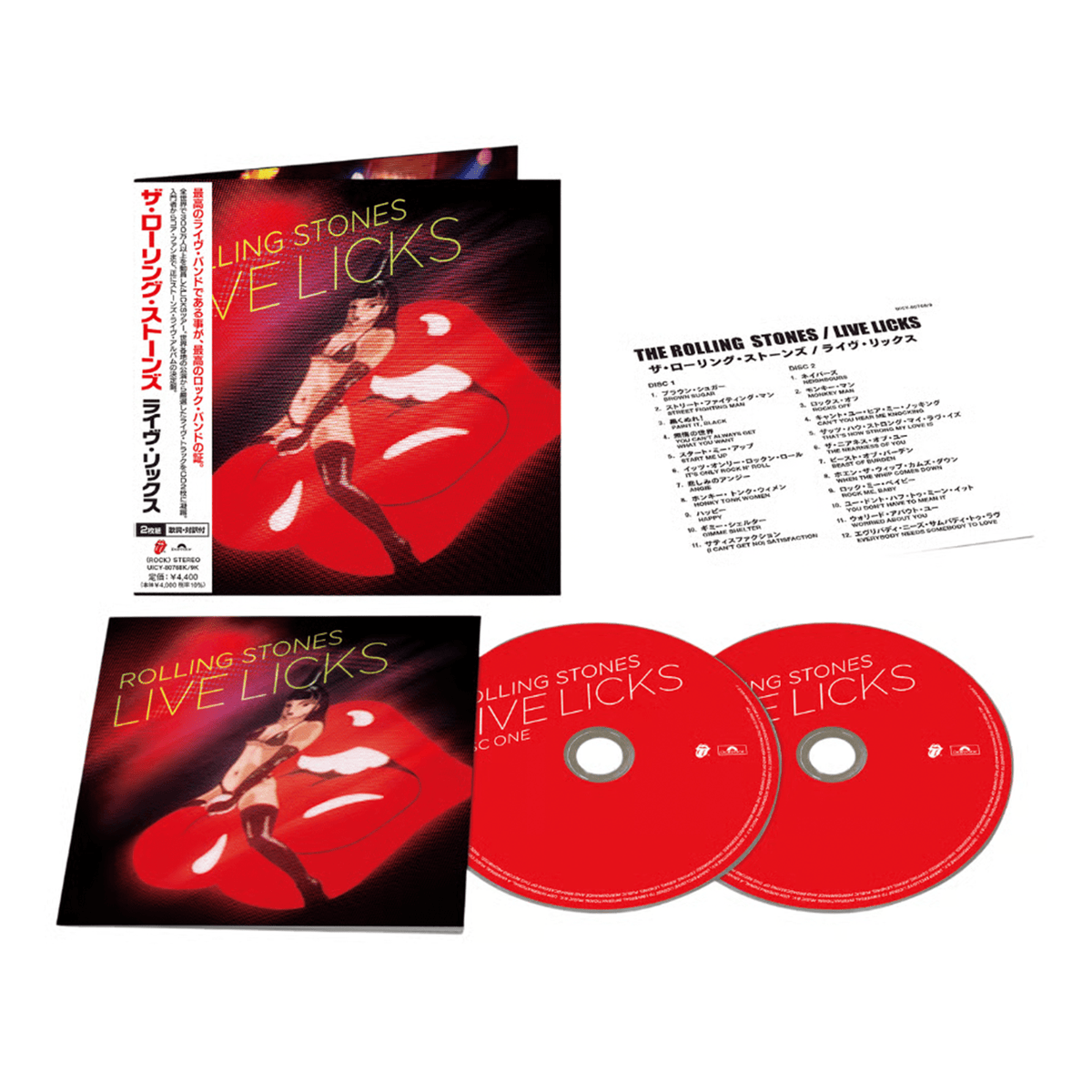 The Rolling Stones - 2CD "Live Licks" - D2fy - Direct To Fans - The Rolling Stones