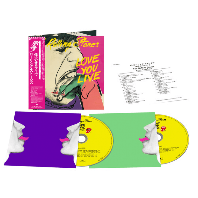 The Rolling Stones - 2CD "Love You Live" - D2fy - Direct To Fans - The Rolling Stones