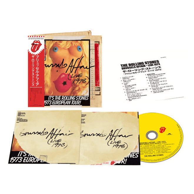 The Rolling Stones - CD "Brussels Affair (Live 1973)" - D2fy - Direct To Fans - The Rolling Stones