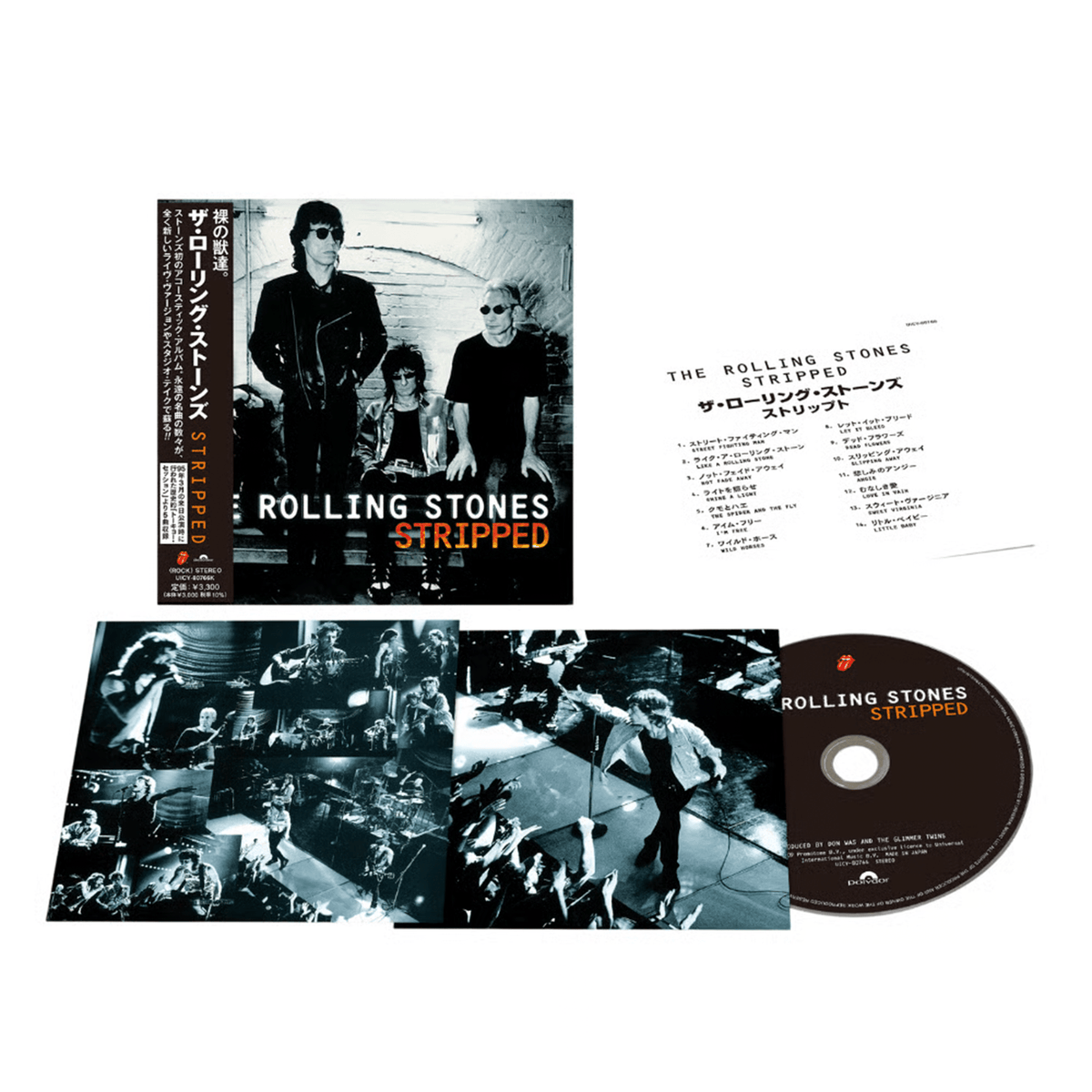 The Rolling Stones - CD "Stripped" - D2fy - Direct To Fans - The Rolling Stones