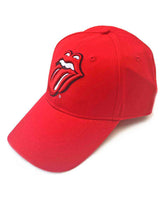 The Rolling Stones - Gorra Béisbol Roja "Classic Tongue" Bordada - D2fy · Rocktud - Rocktud