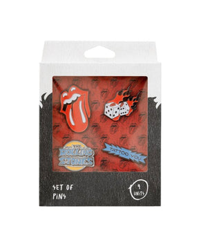 The Rolling Stones - Set 4 pins "The Rolling Stones" - D2fy · Rocktud - Rocktud