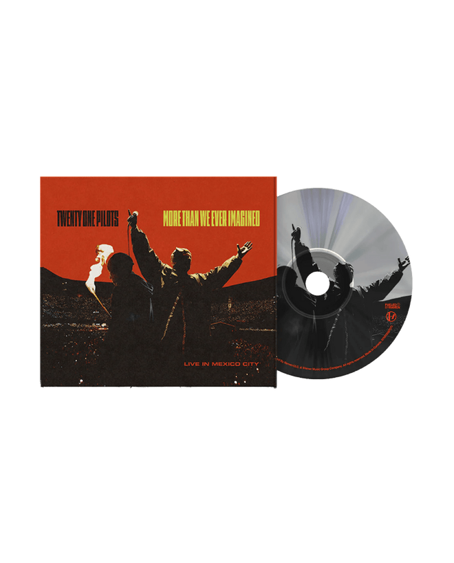 Twenty One Pilots - CD Digipack "More Than We Ever Imagined (Live in Mexico City)" - D2fy - Direct To Fans - Twenty One Pilots
