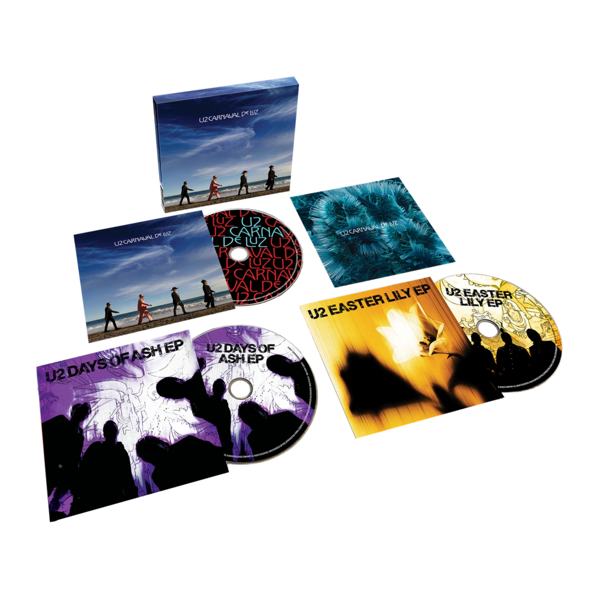 U2 - Box Set 3CD "Carnaval De Luz" (Ed. Deluxe) - D2fy - Direct To Fans - U2