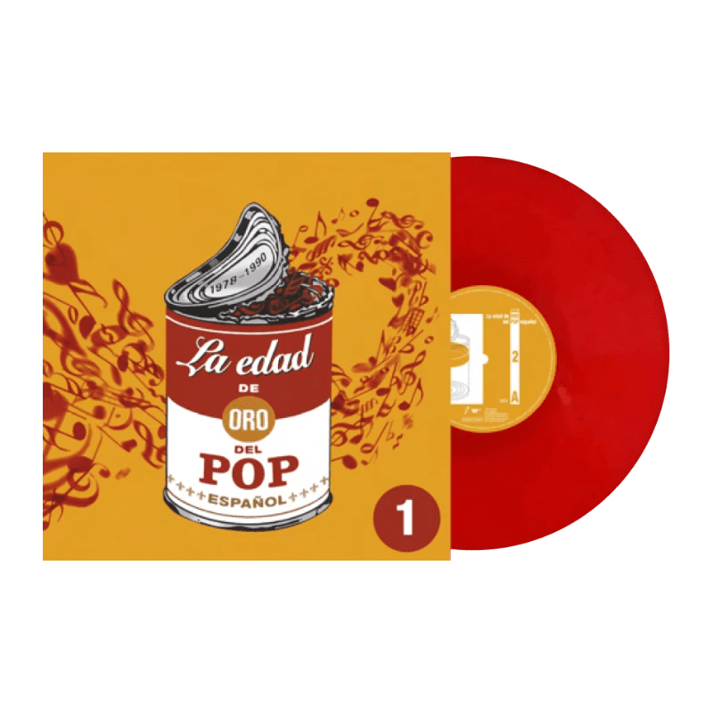 Varios Artistas - LP Vinilo Color Rojo "La Edad de Oro del Pop Español Vol. 1" - D2fy - Direct To Fans - Varios Artistas