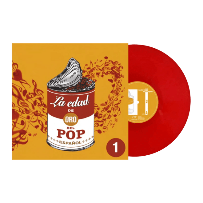 Varios Artistas - LP Vinilo Color Rojo "La Edad de Oro del Pop Español Vol. 1" - D2fy - Direct To Fans - Varios Artistas