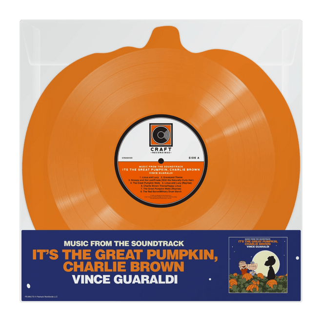 Vince Guaraldi - LP Vinilo con Forma de Calabaza "It's The Great Pumpkin, Charlie Brown" - D2fy - Direct To Fans - Vince Guaraldi