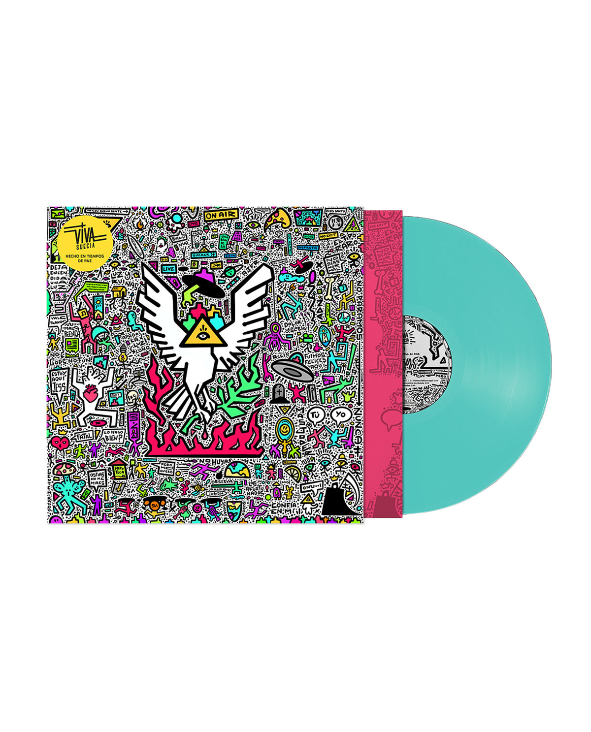 Viva Suecia - LP Vinilo Azul "Hecho En Tiempos De Paz"